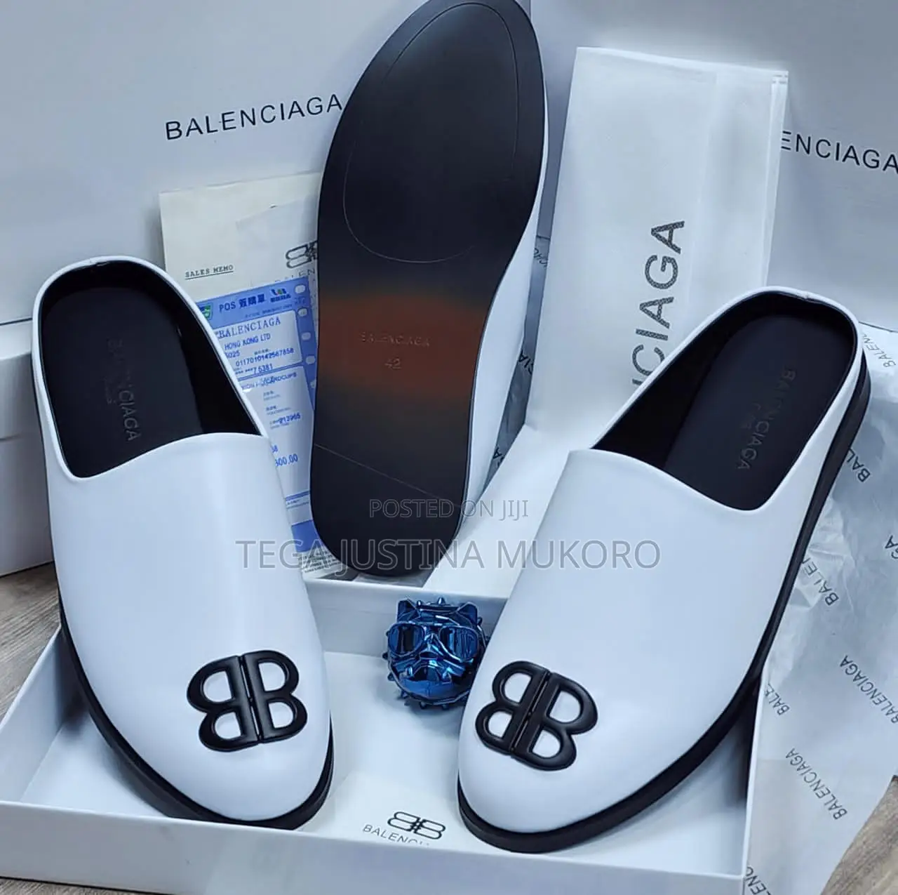 Original Balenciaga Half Shoe