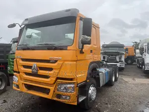 Foreign Used Howo Tractor Head 371hp 2010 Yellow