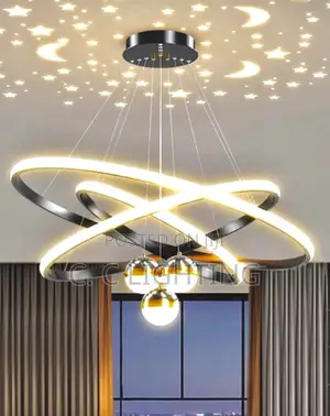 Morden Led Star Chandelier Light