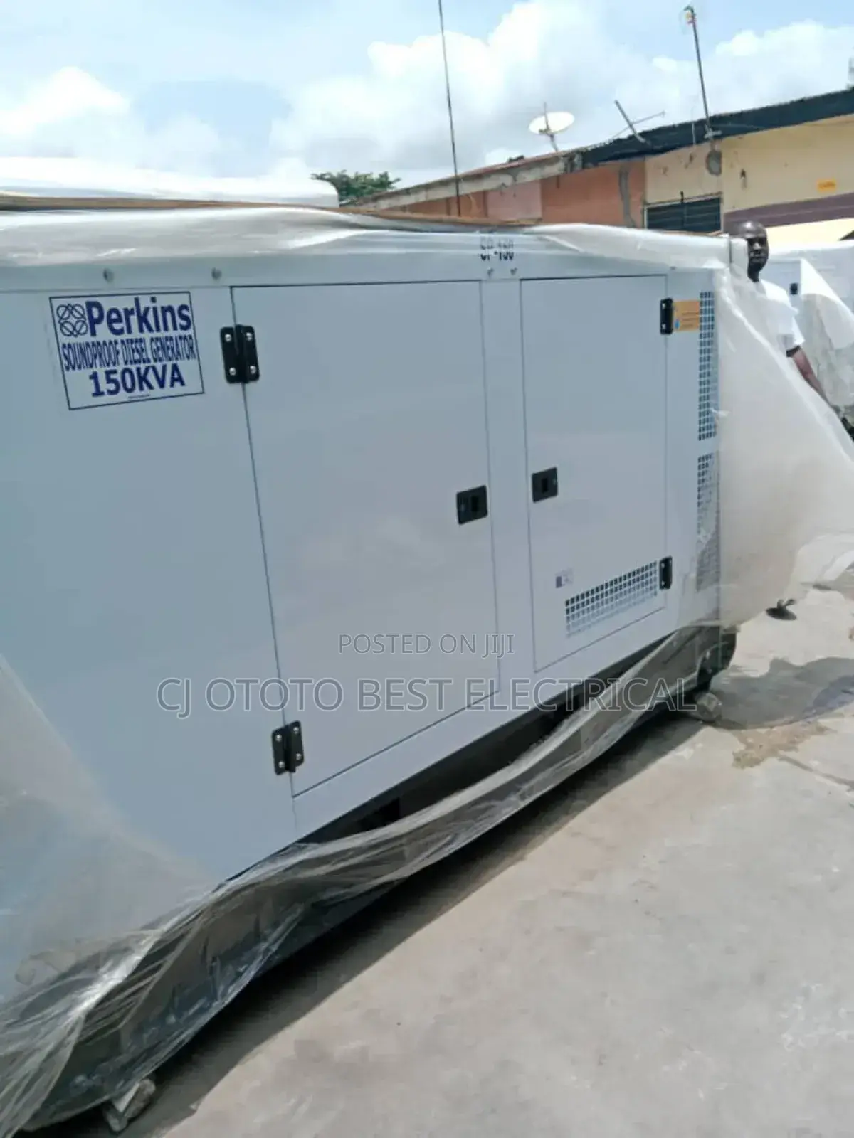 150kva Perkins Generator Soundproof 100% Cooper