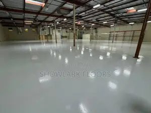 Grey Industrial Epoxy Floor Solution