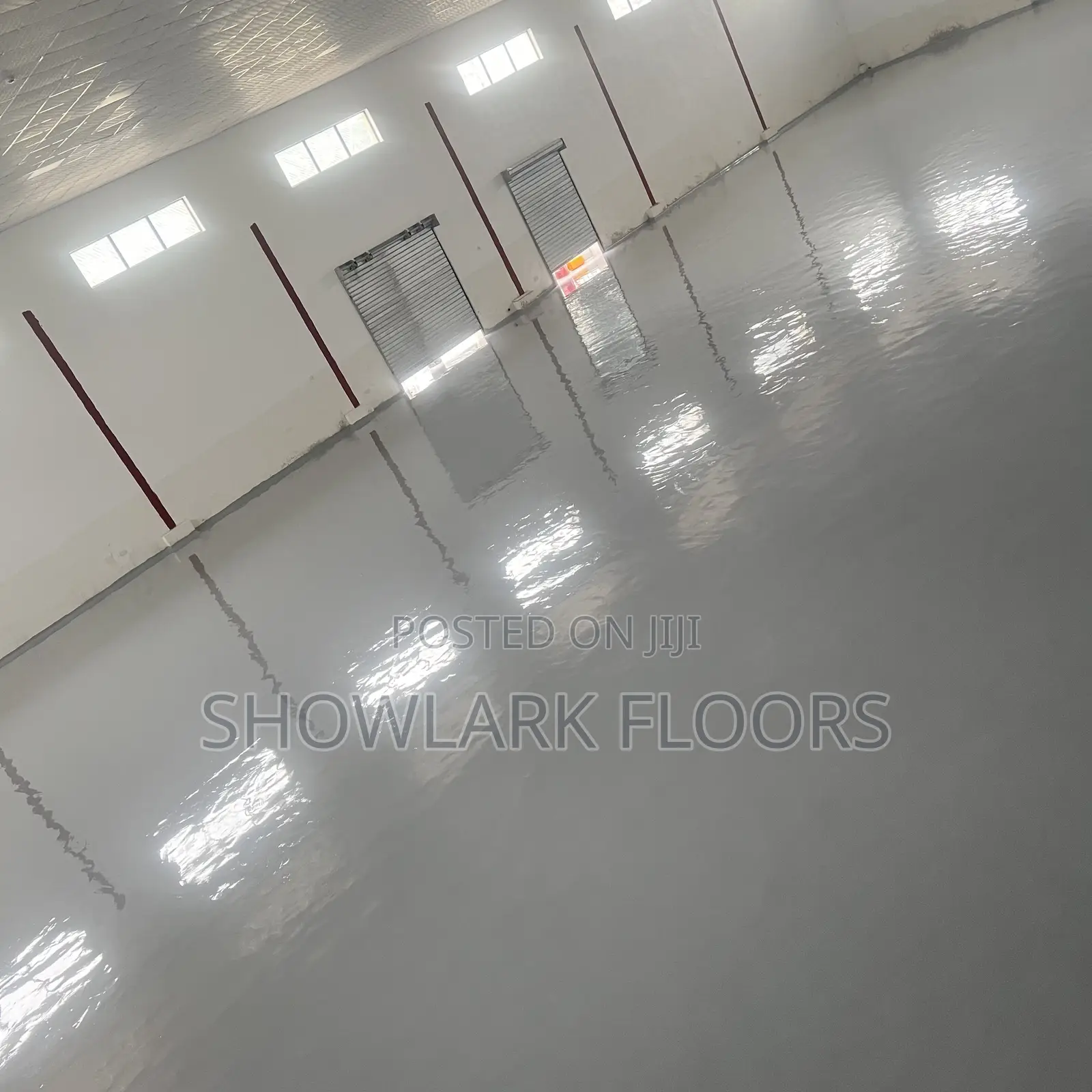 Grey Industrial Epoxy Floor Solution