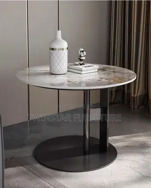 New Modern Marble Top Side Stools
