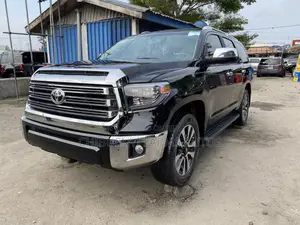 Toyota Sequoia Platinum w/FFV 4x4 2018 Black