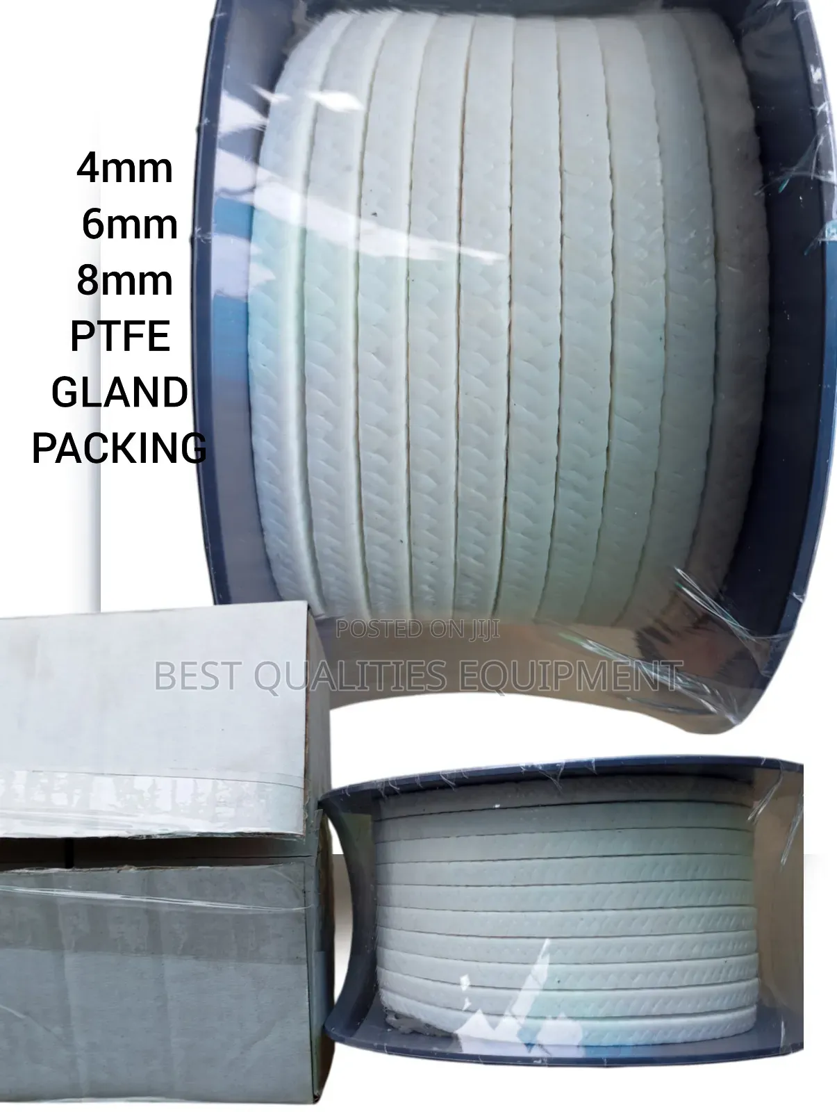 4mm 6mm 8mm PTFE GLAND PACKING