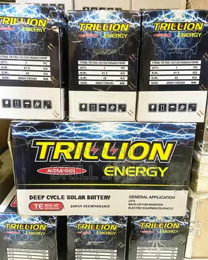 12v-165ah Trillion Solar Agm Battery