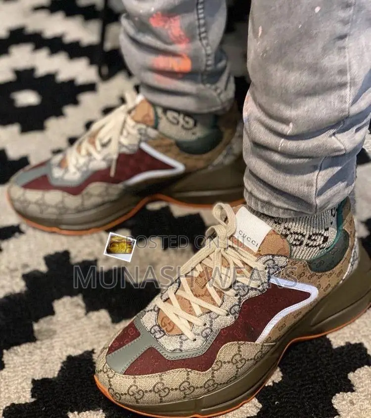 Luxury Gucci Python Sneakers for Men 40-46