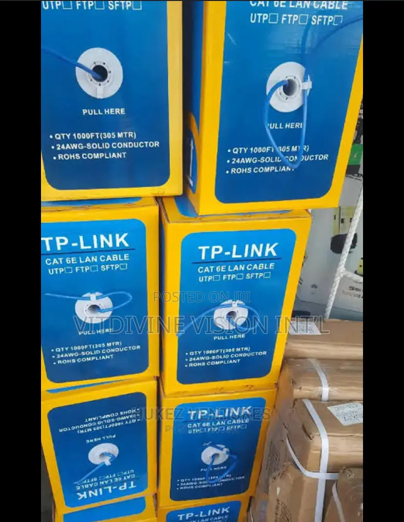TP -LINK CAT6 Cable 1000fts 305 Meters Networking Cable