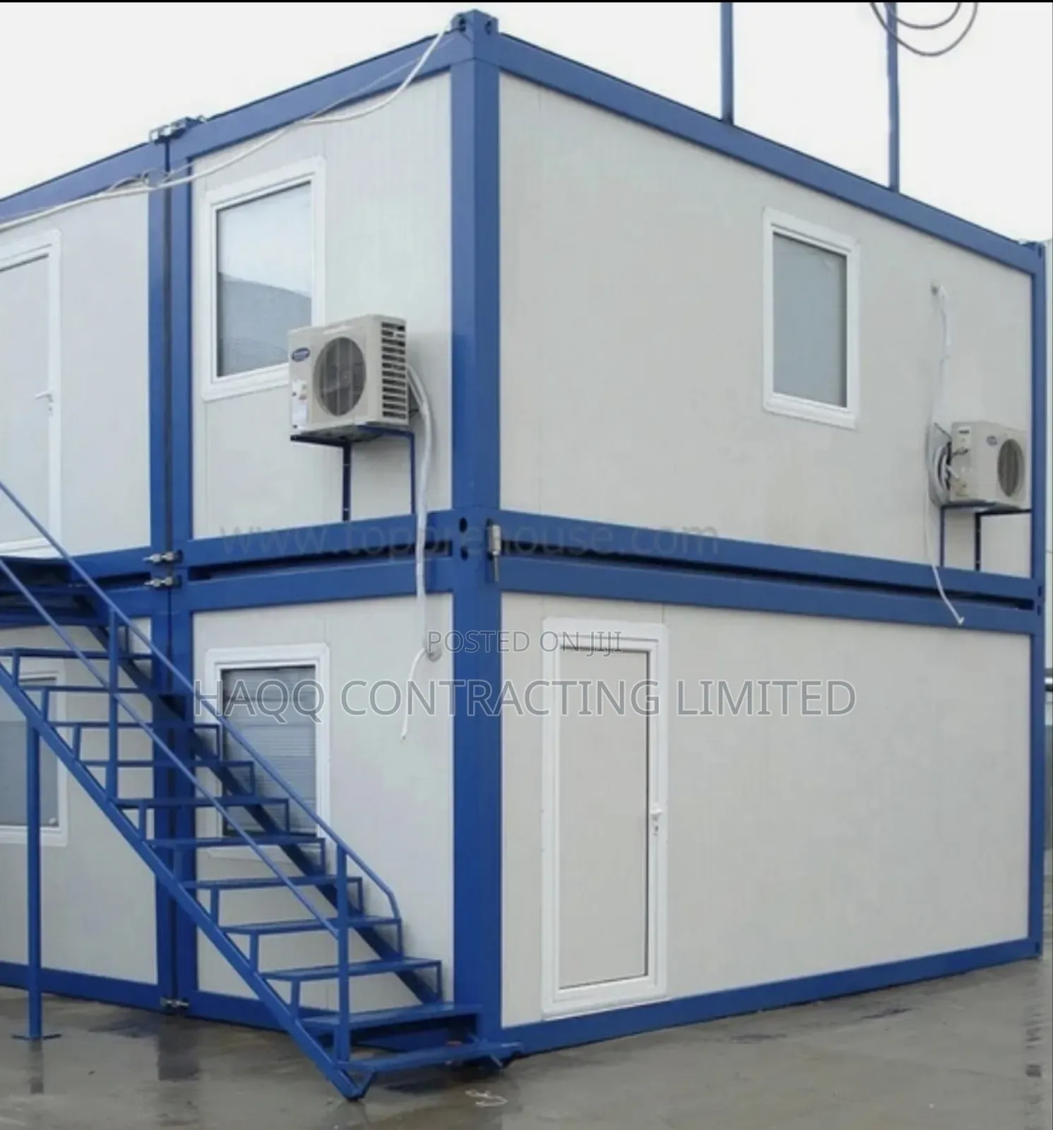 One -Storey Multi - Unit Portacabin Building