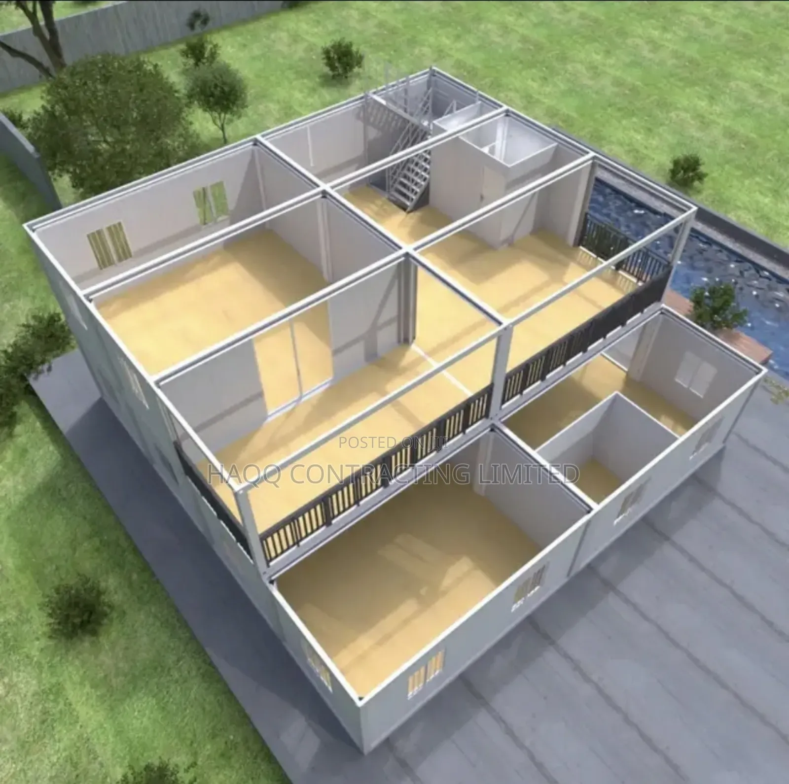 Prefab, Modern, Multi-Unit Portacabin Building