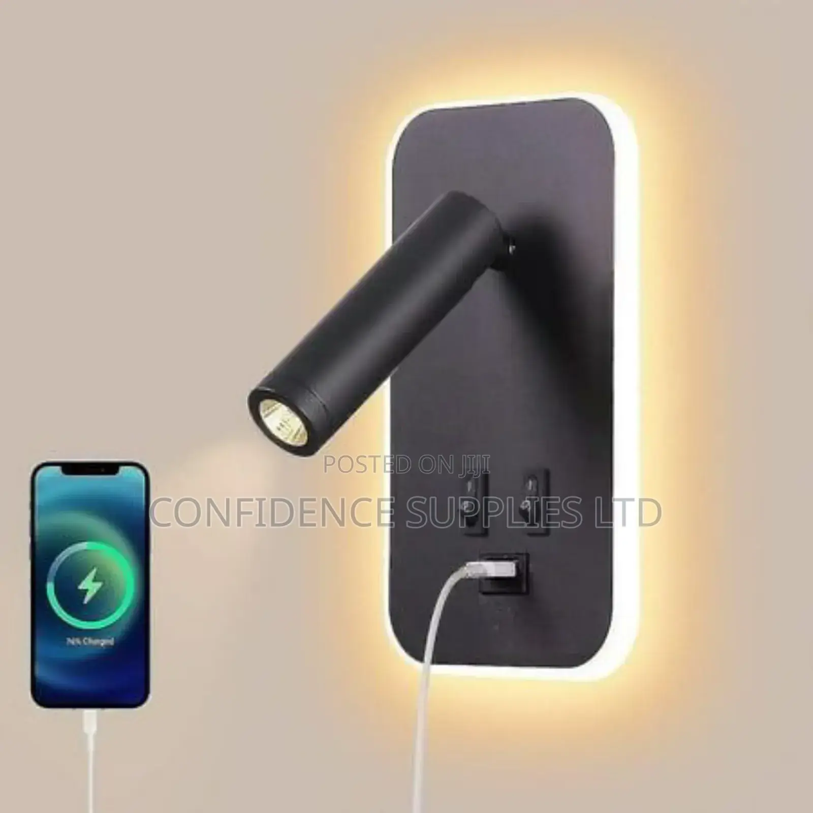 Led Bedside Lamp With Usb
