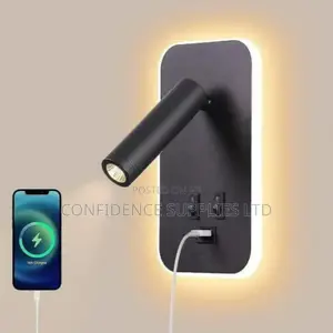 Led Bedside Lamp With Usb
