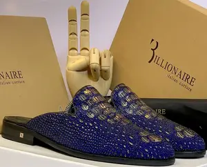 Billionaire Leather Half Shoe