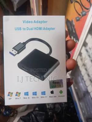 Photo - Usb to Dual Hdmi Adapter.