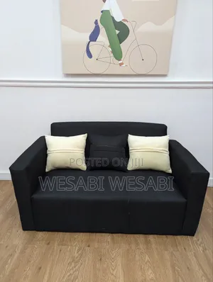 2 Seater Chair With Throw Pillows