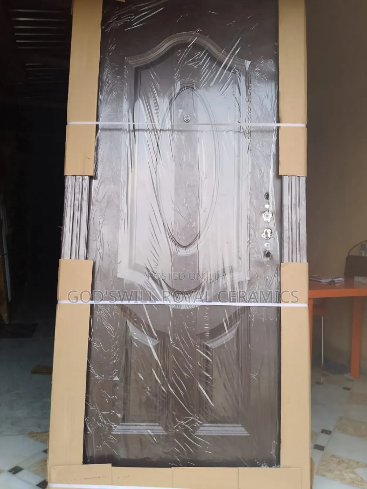 Brown Steel Door
