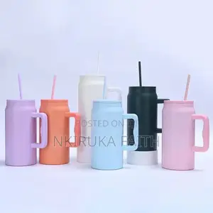 50oz Vacuum Cup With Straw