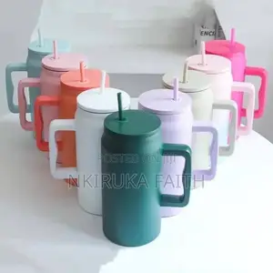 50oz Vacuum Cup With Straw
