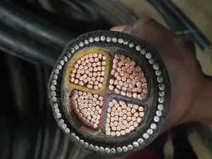 240mm 4core Amoured Turkey Cable Pure Copper