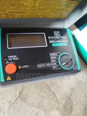 Kyoritsu Digital Earth Tester.