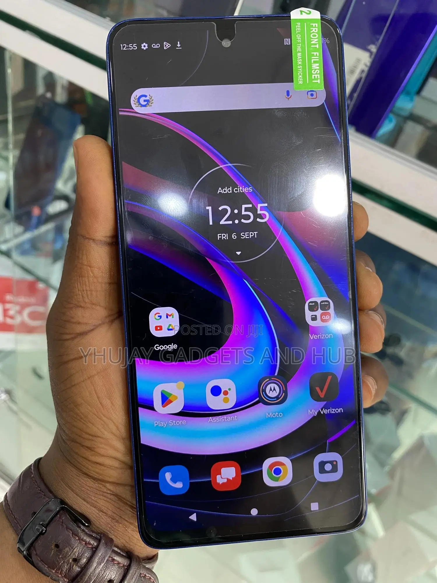 Motorola Edge 5G UW (2021) 128 GB Blue