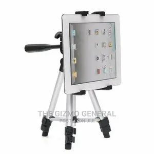 Lightweight Tripod With Universal Tablet iPad Bracket Holder