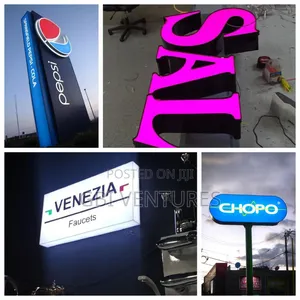 Signage, Pylon Sign, 3D Sign and Installation