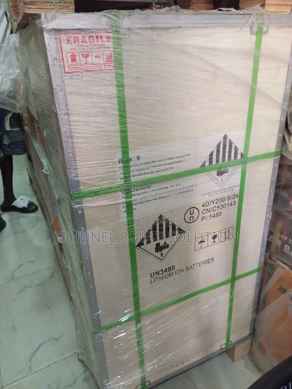 15.Kwh 51.2v Pattern Solar Lithium Ion Battery