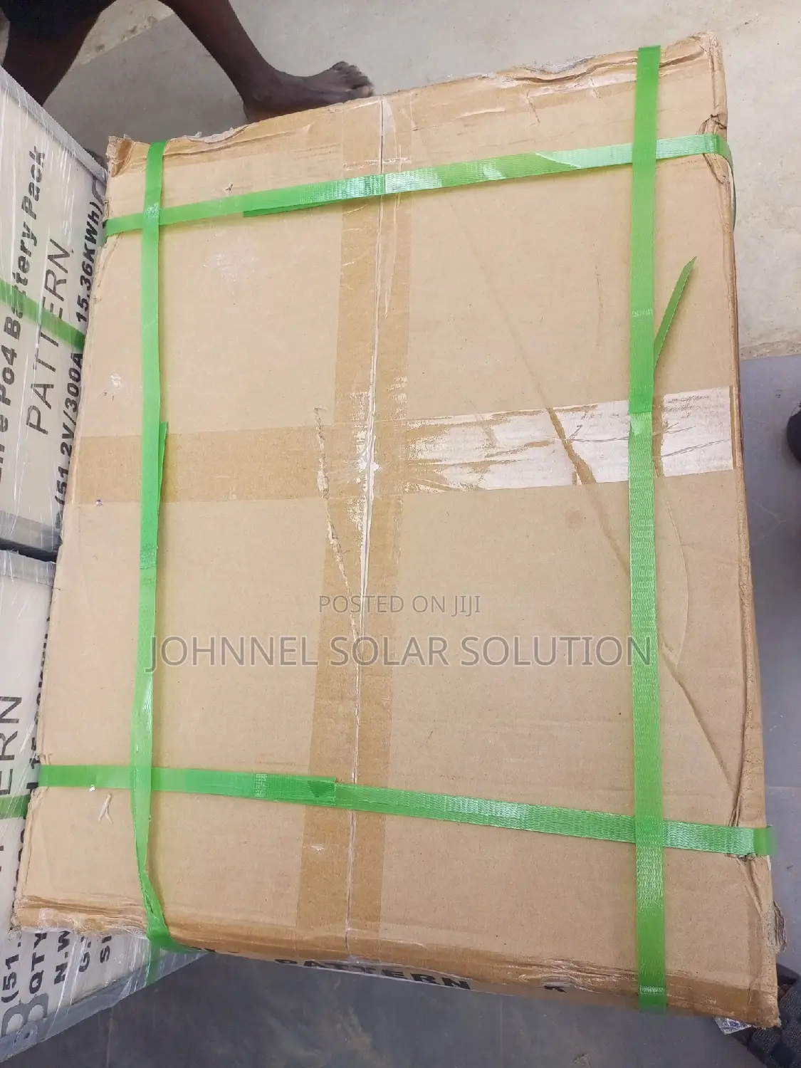 5.12kwh 25.5v PATTERN Solar Lithium Ion Battery