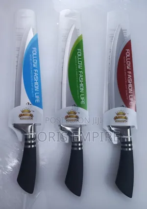 Quality Black Head Stainless Cooking Single Kitchen Knife