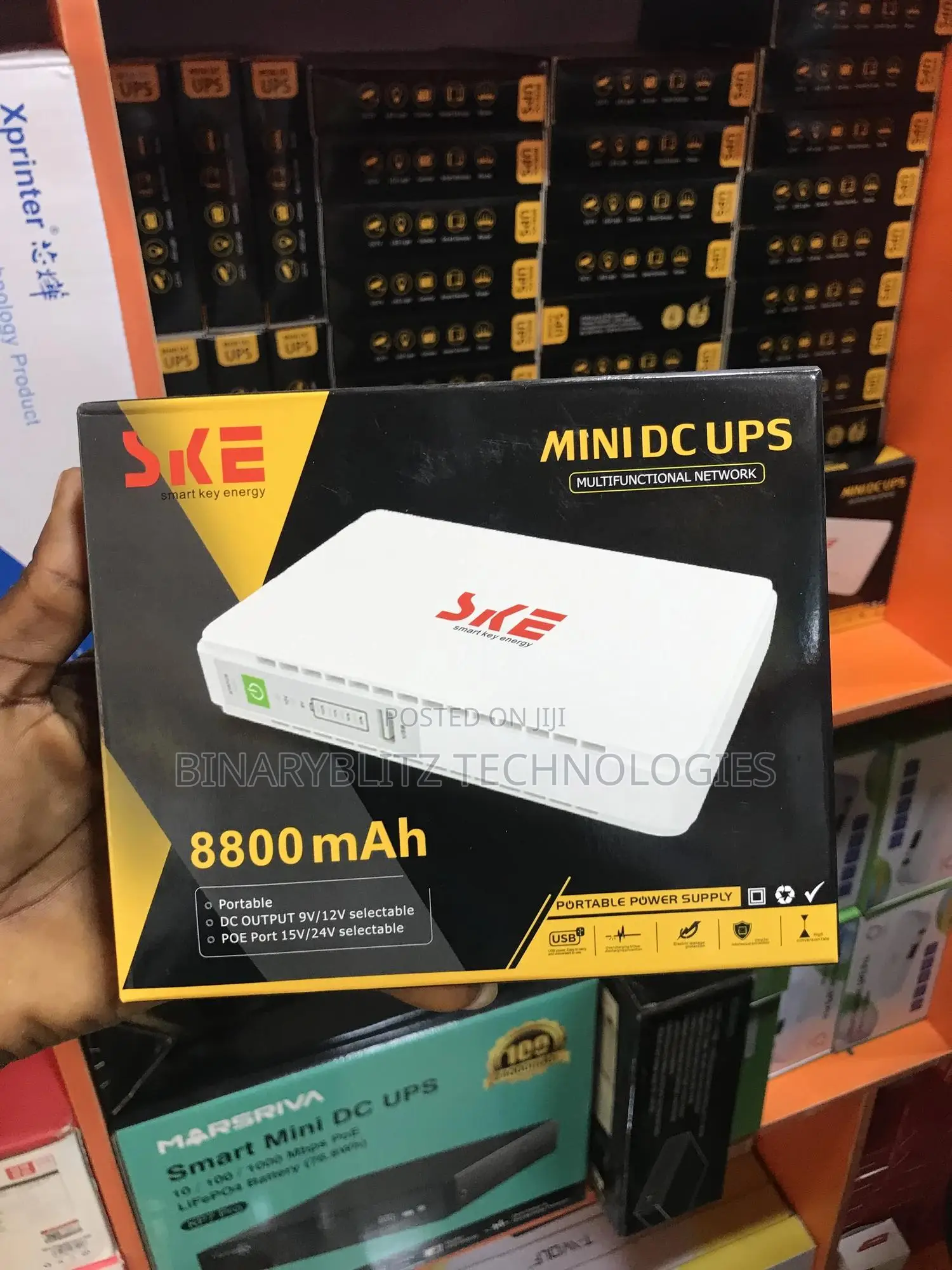 SKE 8800mah Mini DC Ups