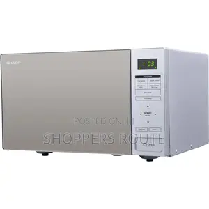 Sharp RBS232TM 23 Litre Microwave - Mirror Glass / Grey