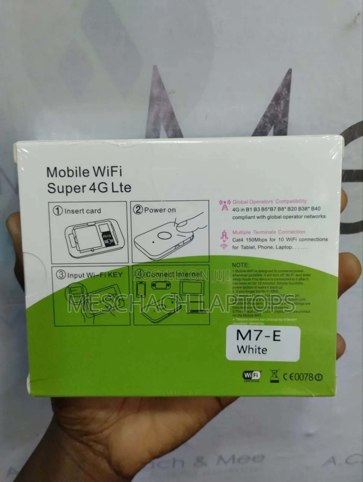 BOLT+ Mobile Wifi Super 4G LTE