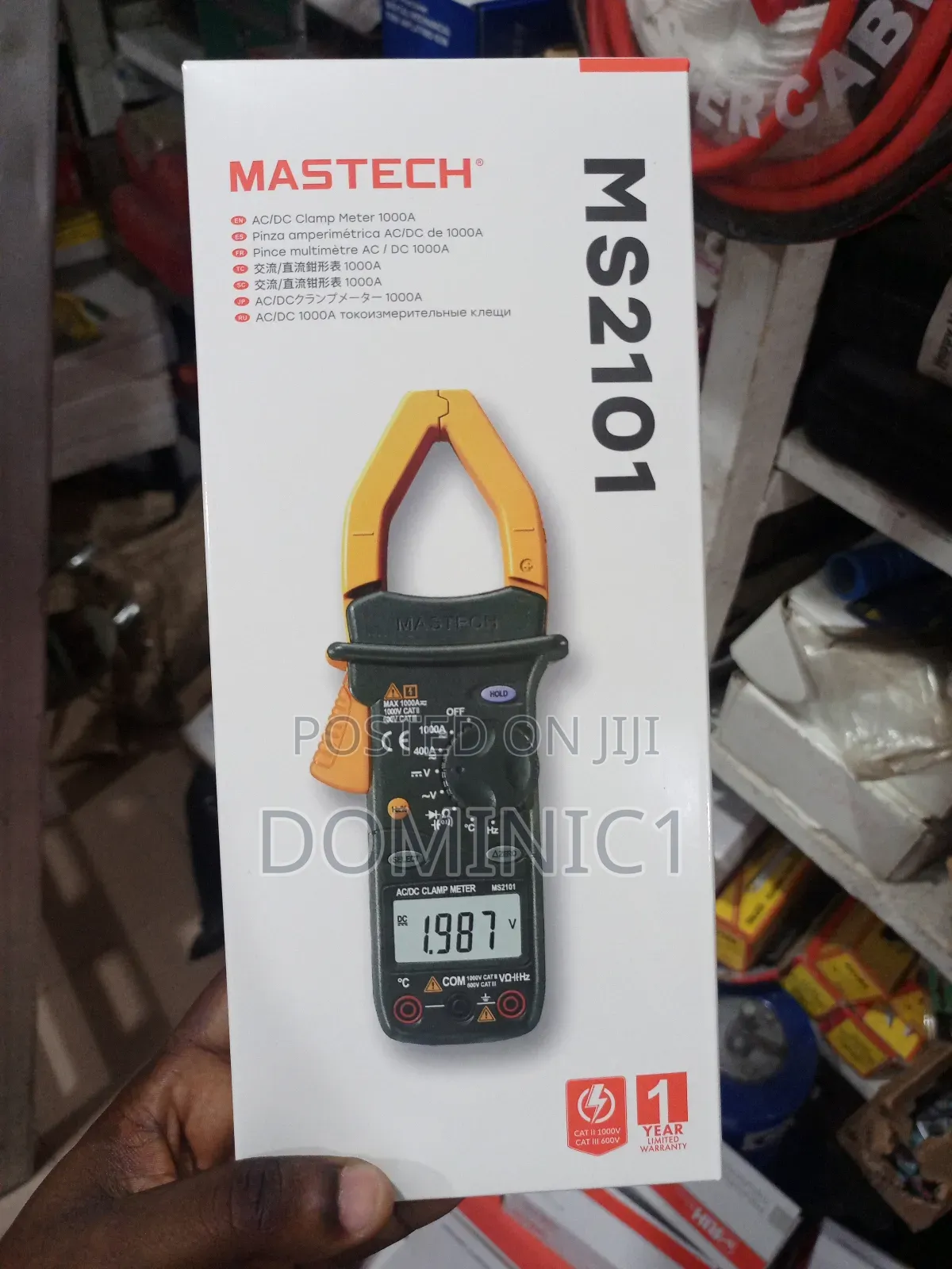 AC/DC Clamp Meter Ms2101