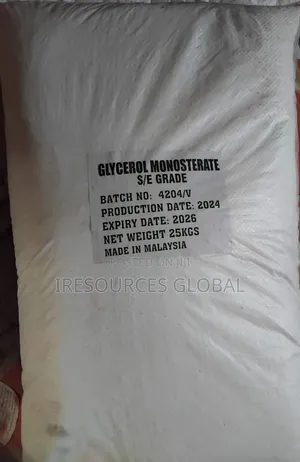 Glycerol Monostearate (Gms) Coas 25kg Bag for Ice Cream
