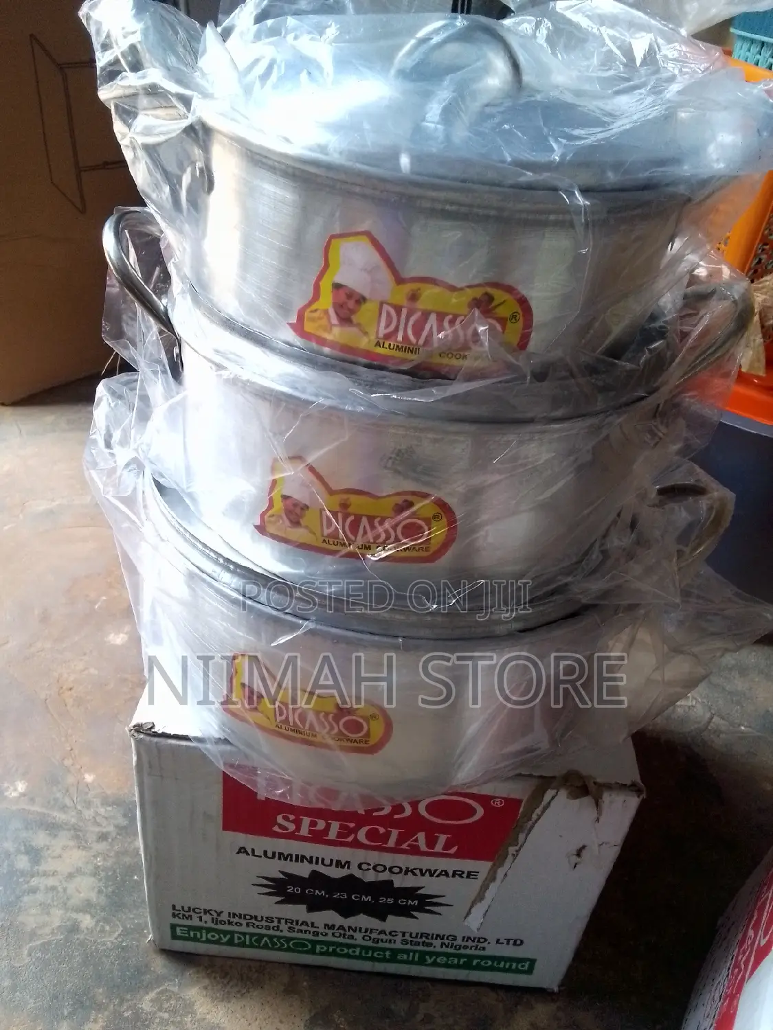 Picasso Cooking Pot - 3 Set