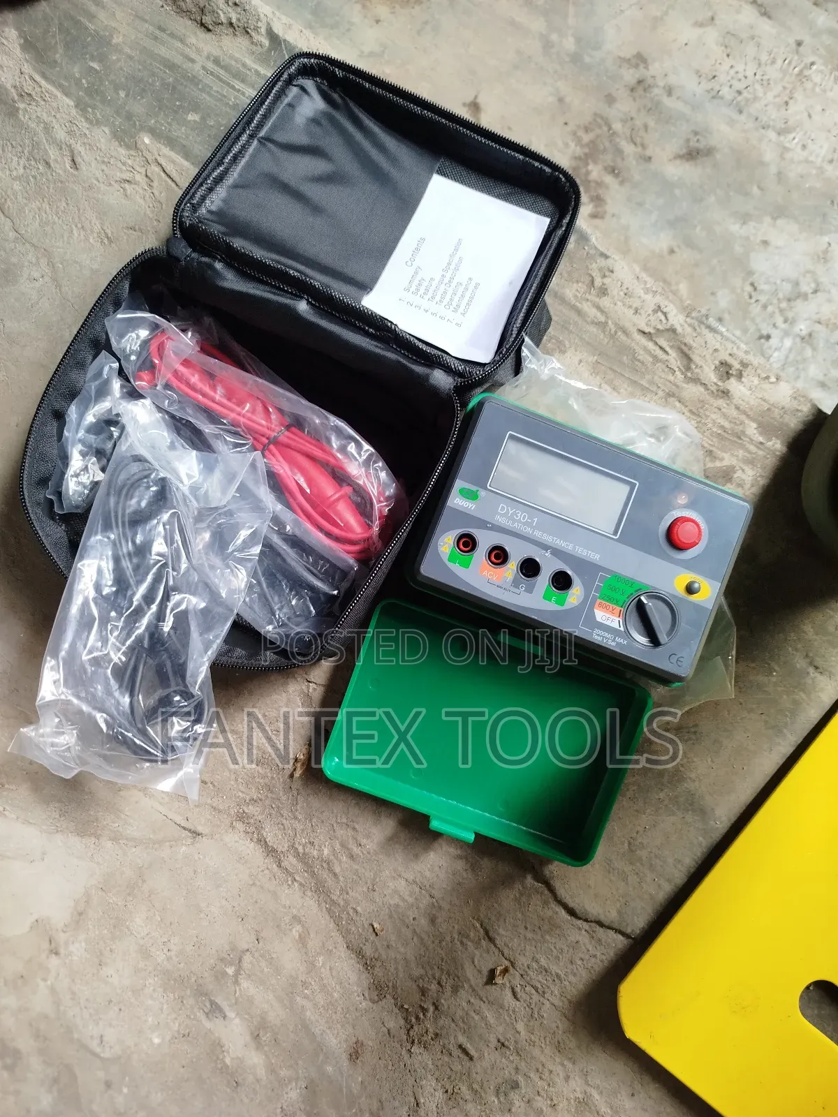 Insulation Tester.