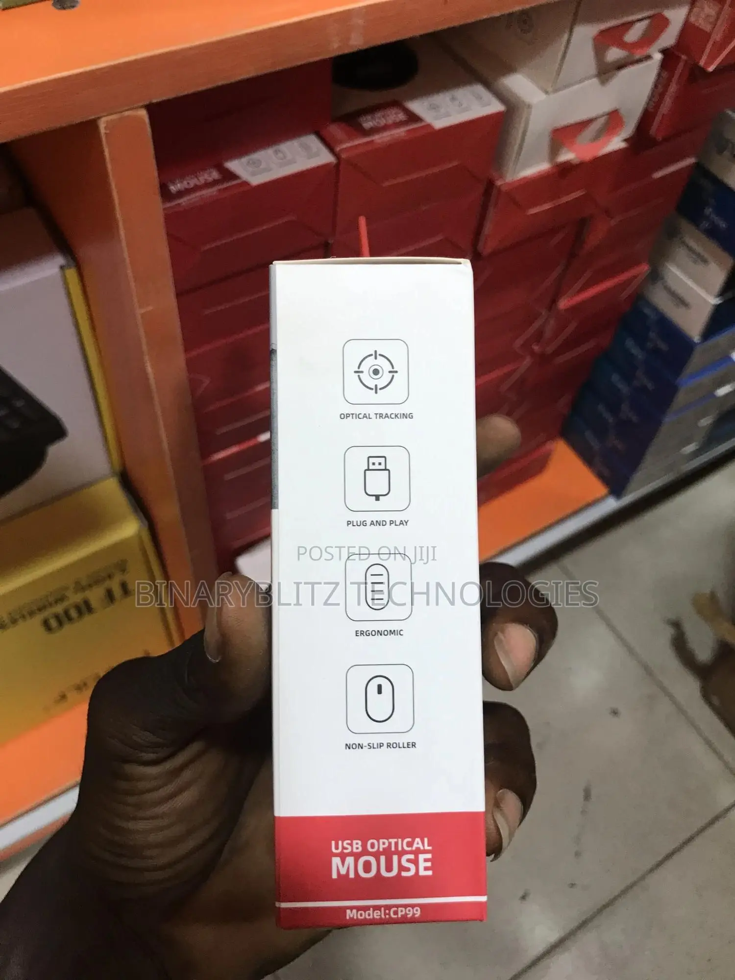 Wired USB Optical Mouse