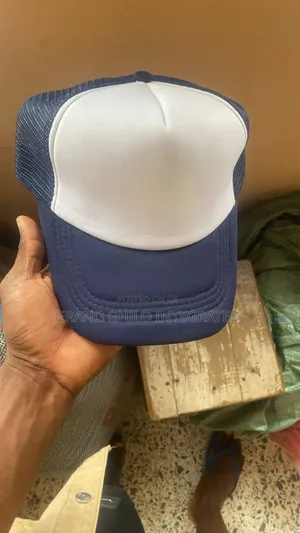 Photo - Navy Blue Two Toned Trucker Hat