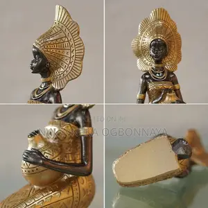 Vintage African Black Women's Ornaments