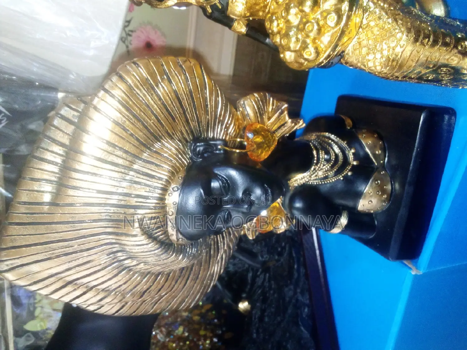 Vintage African Black Women's Ornaments