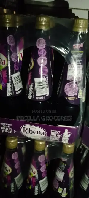 Ribena Blackcurrant Juice 850ml ×12