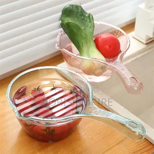 Transparent Multipurpose Long Handle Water Scoop