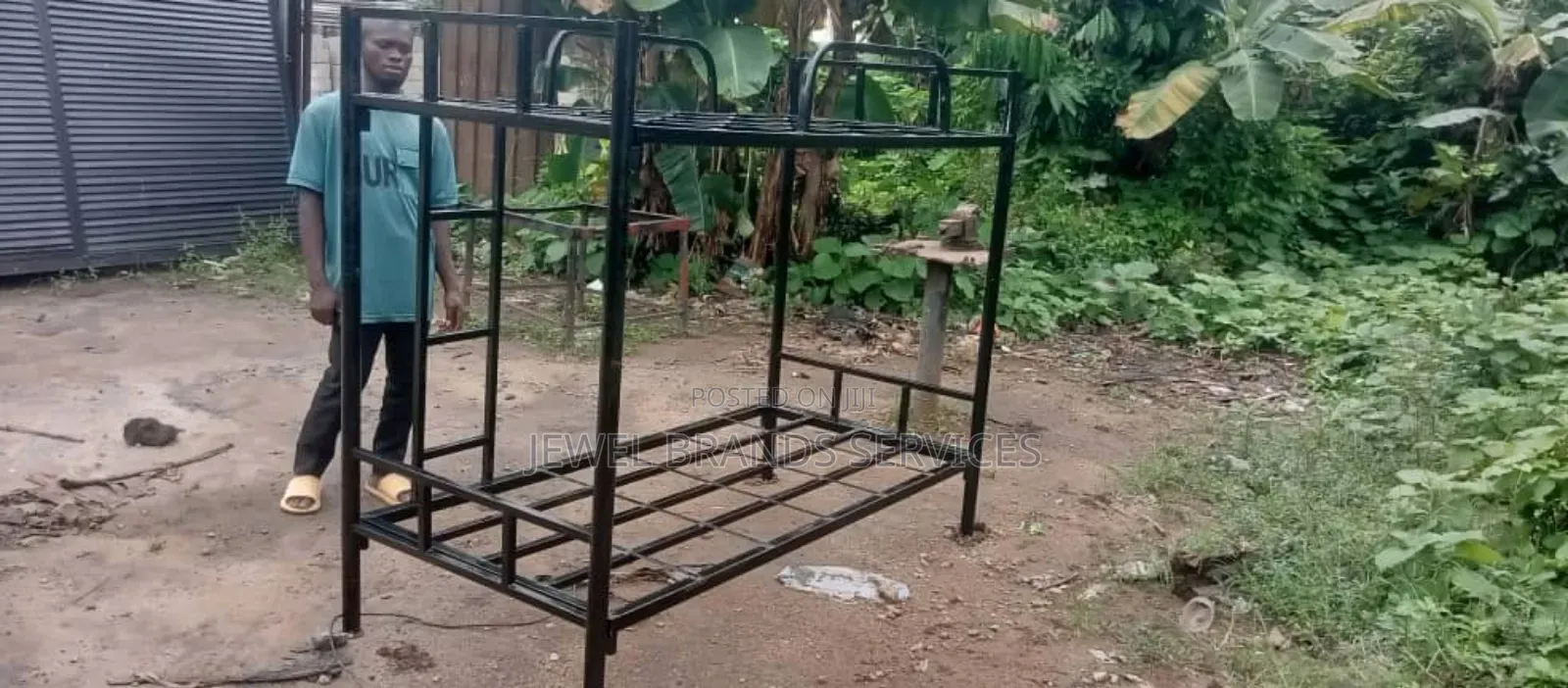 Metal Double Bunk Bed