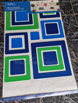 Blue and Green Adhesive Stickers (50/70cm)