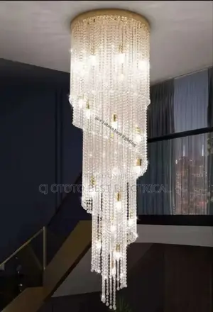 Massive Luxury Staircase Light Available Now for Pick Up