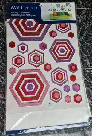 Attractive Hexagon Wall Stickers (40/60cm)