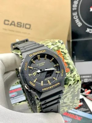 G-Shock Quality Luxury Men Rubber Strap Wristwatch