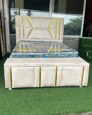Smart Finished Padded Bed Frame