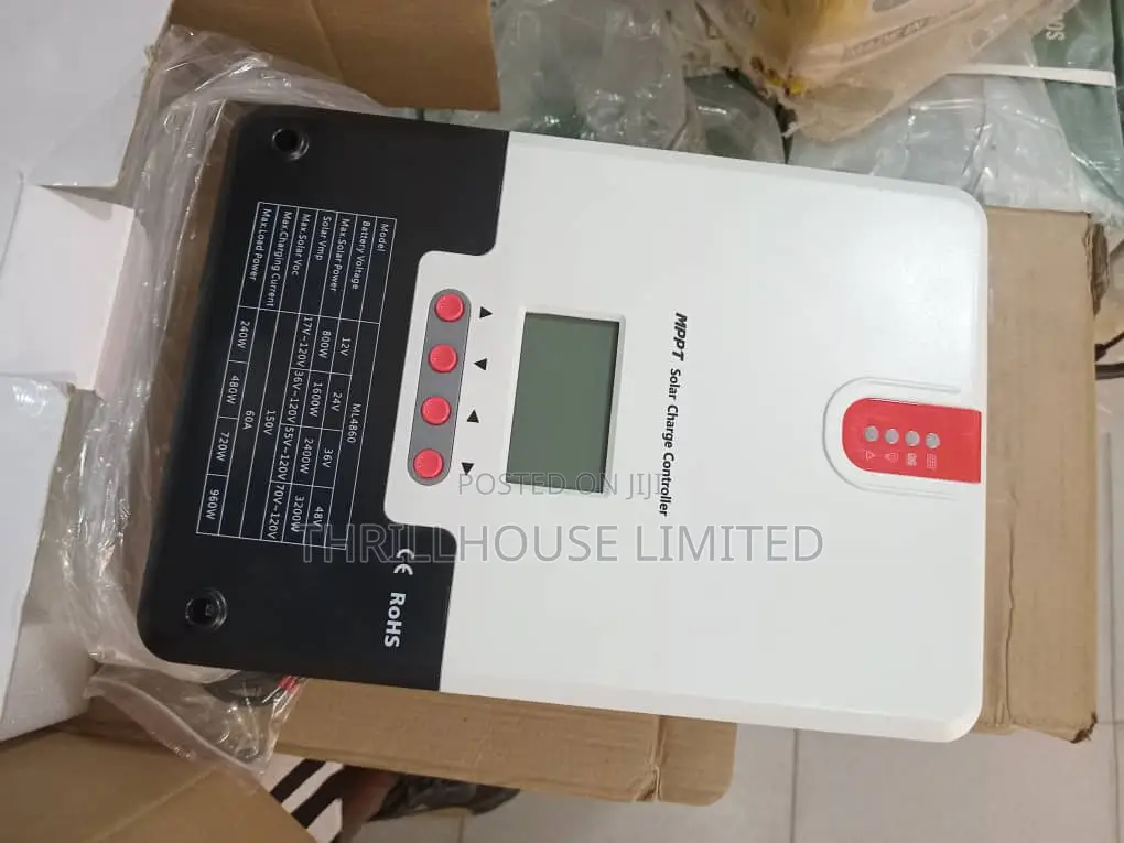 12v/24v/36v/48v-60amps MPPT Charge Controller